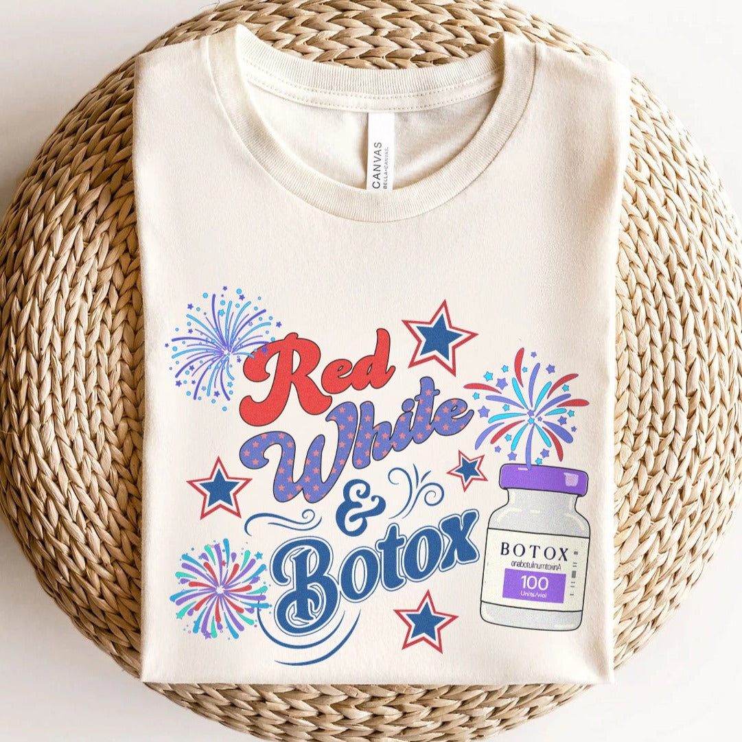 Red White & Botox T-Shirt