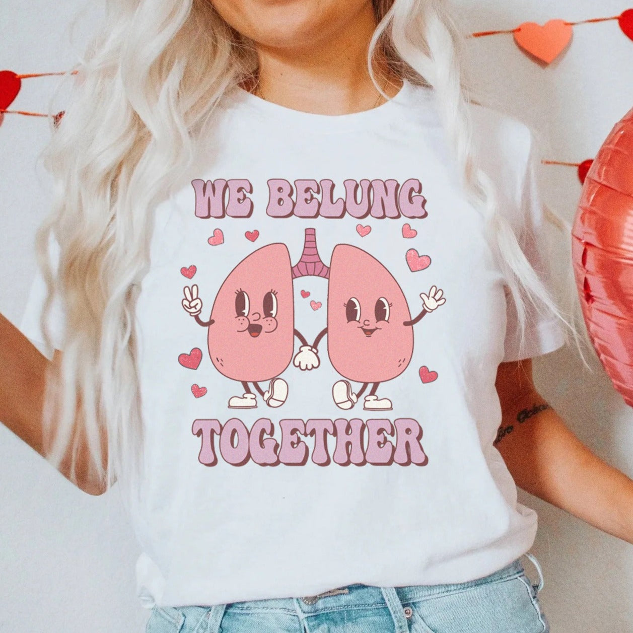 Retro We Belung Together T-Shirt