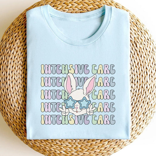 Retro ICU Easter Bunny T-Shirt