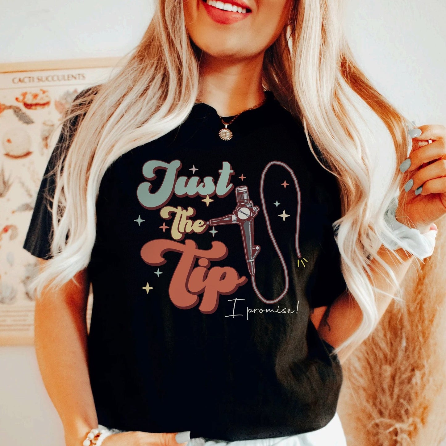 Retro Just the Tip Colonoscopy T-Shirt