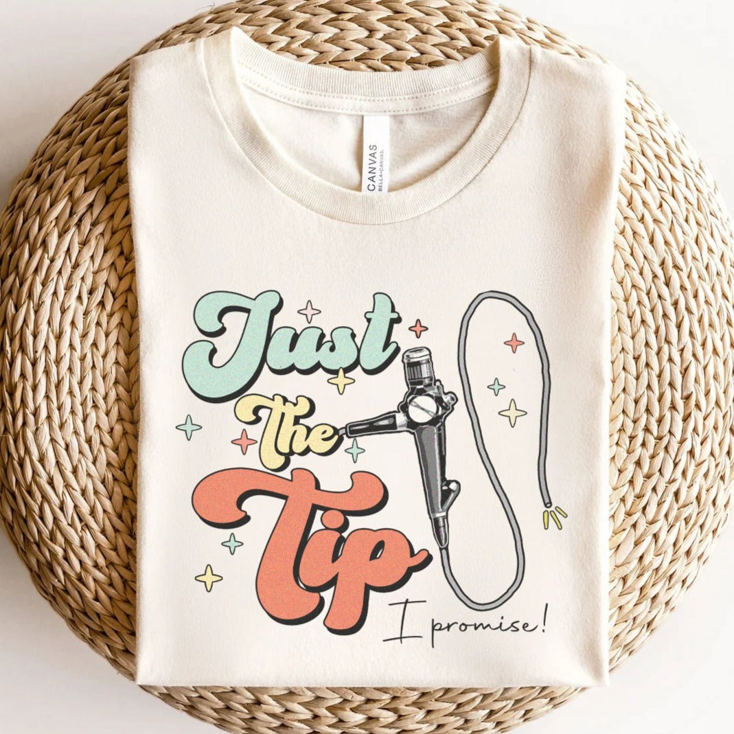 Retro Just the Tip Colonoscopy T-Shirt