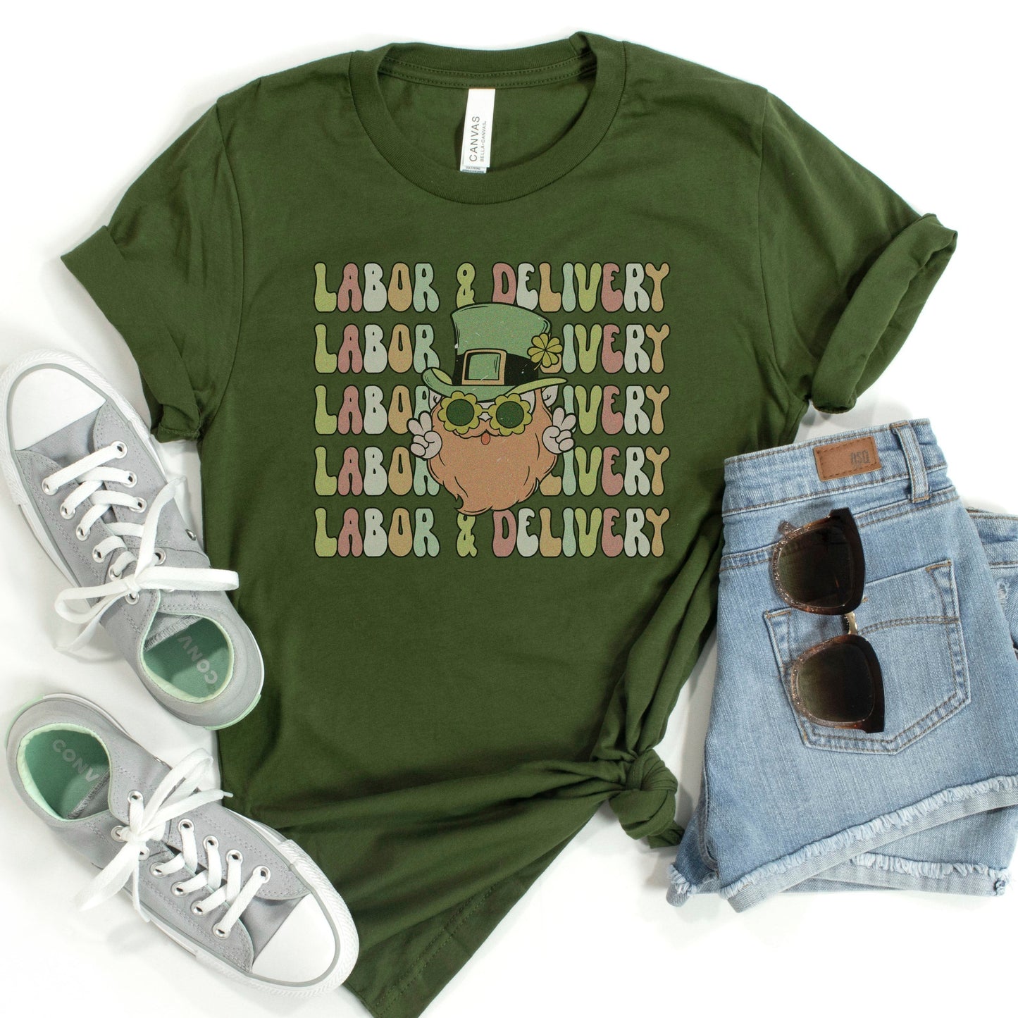 Retro L&D Leprechaun T-Shirt