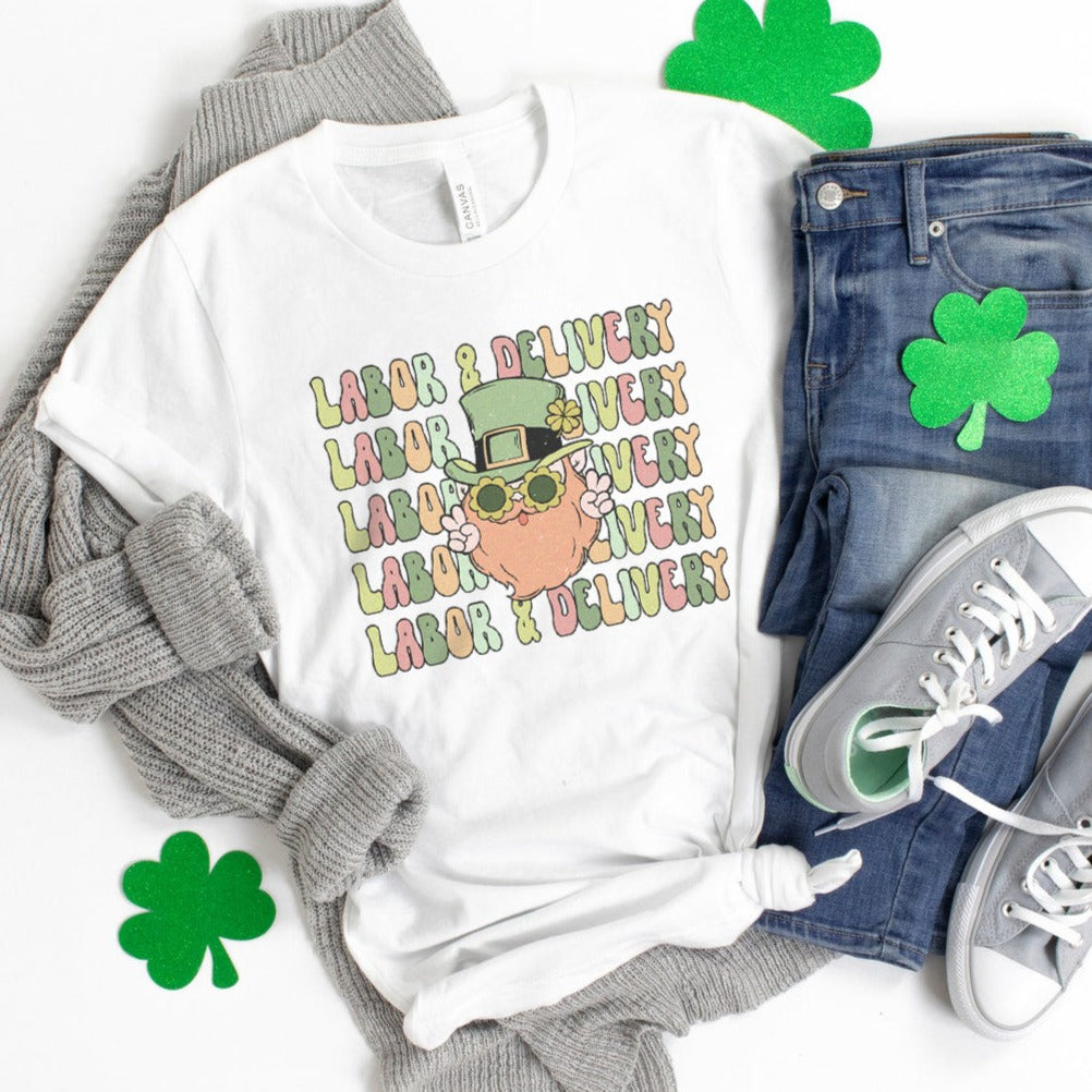 Retro L&D Leprechaun T-Shirt