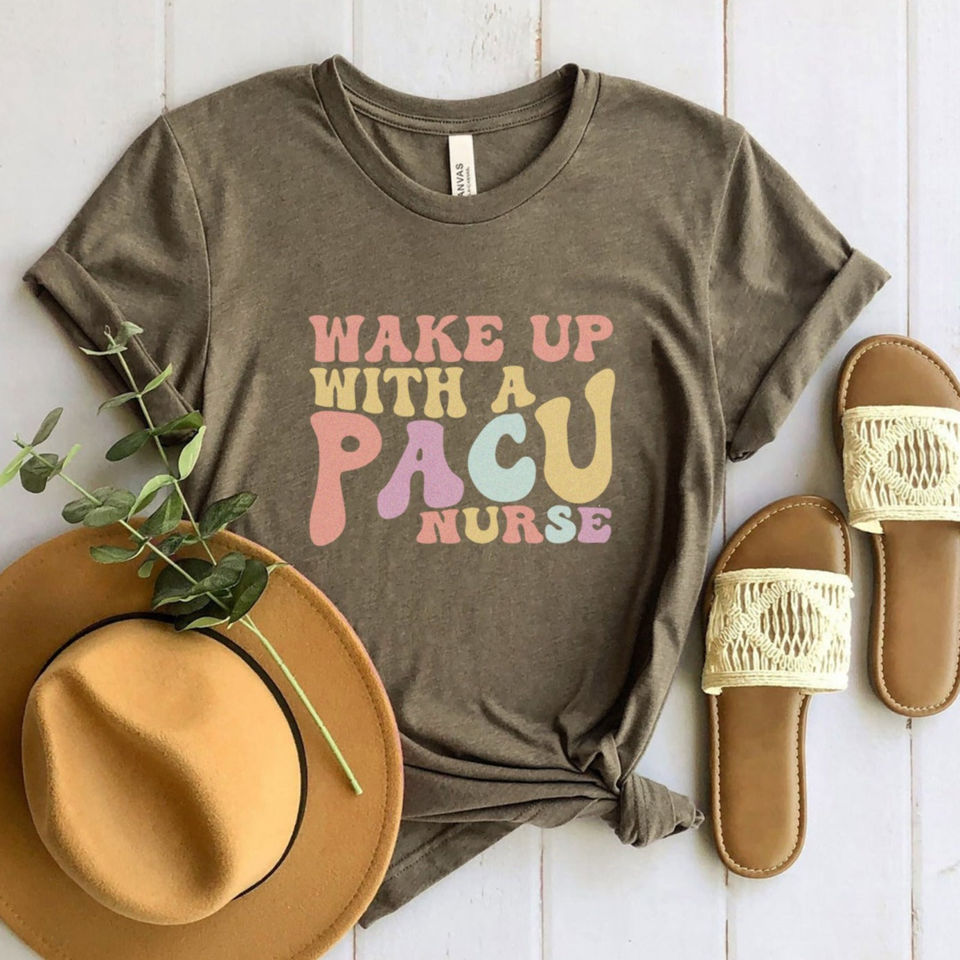 Wake Up with a PACU Nurse T-Shirt