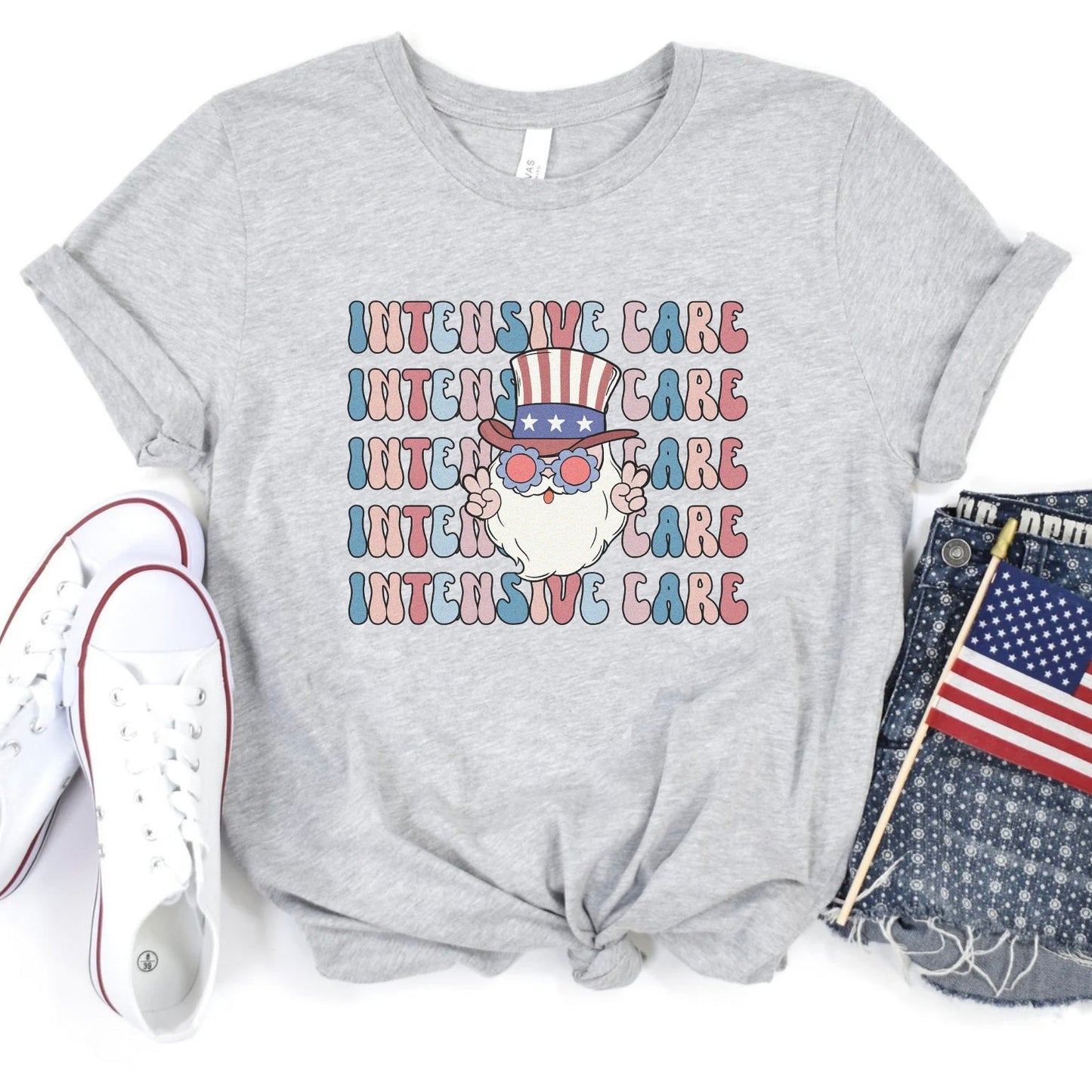 Retro Uncle Sam ICU T-Shirt