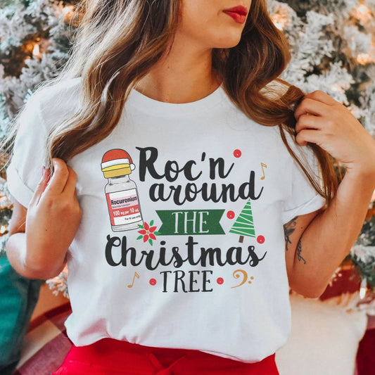 Roc'n Around the Christmas Tree T-Shirt