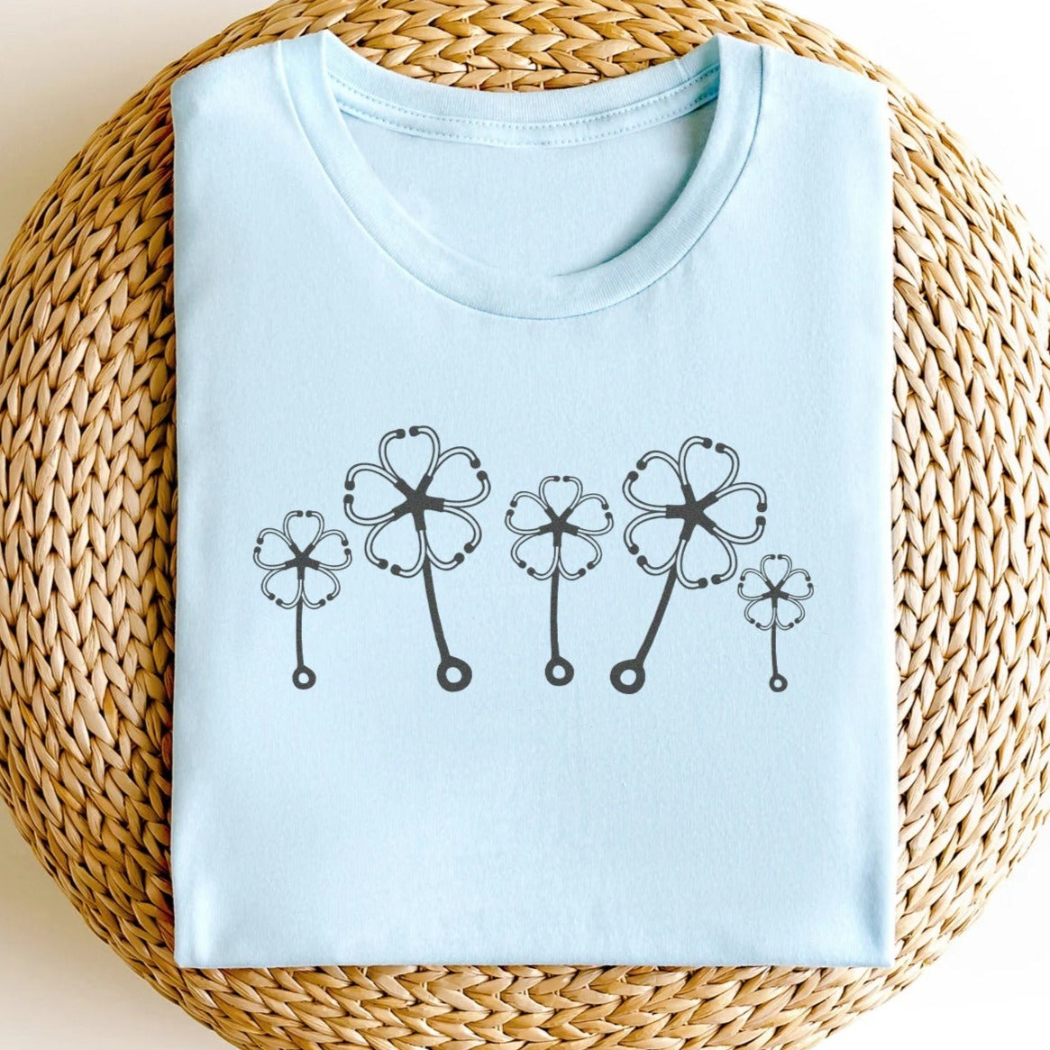 Stethoscope Wildflowers T-Shirt