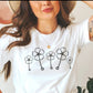 Stethoscope Wildflowers T-Shirt