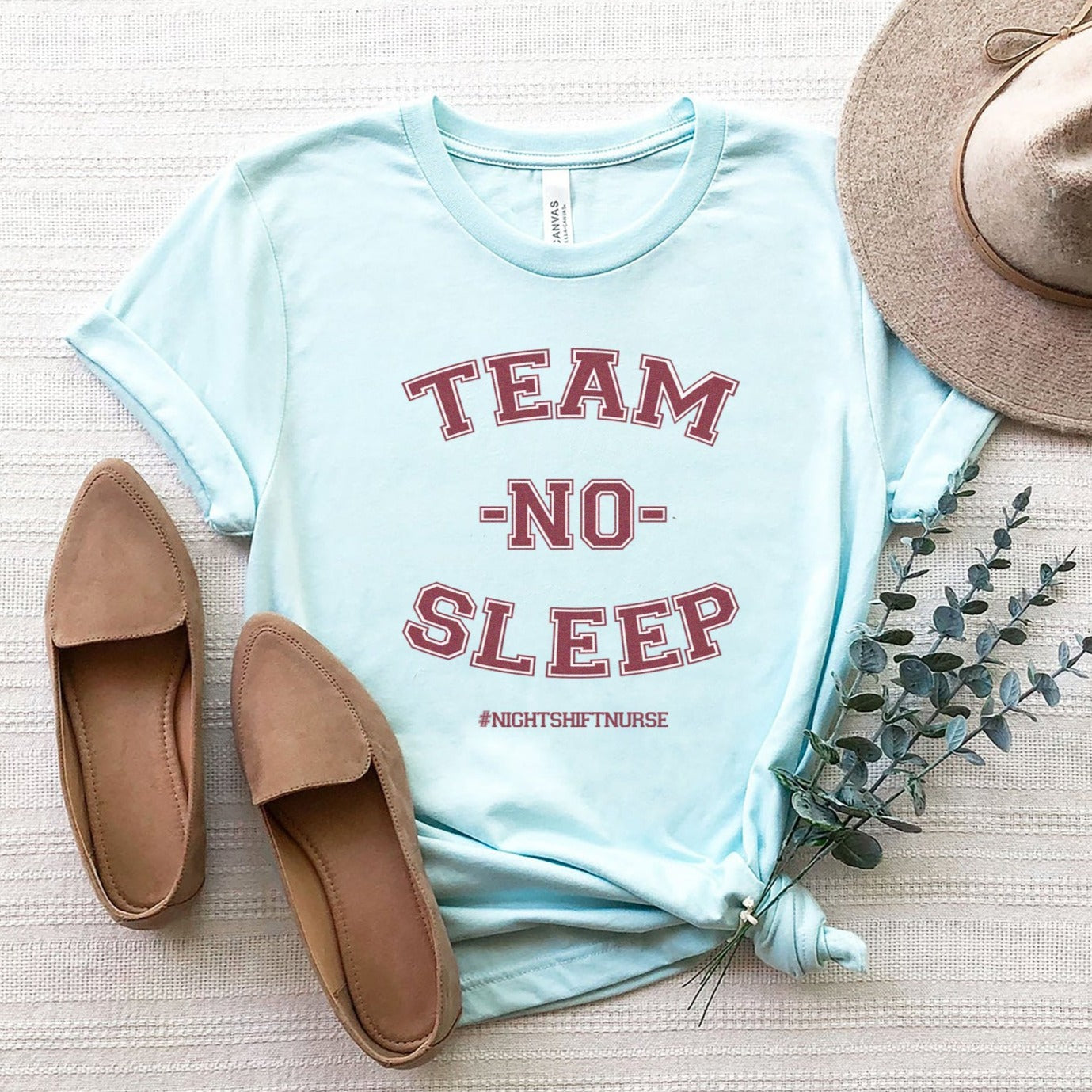 Team No Sleep Letterman T-Shirt