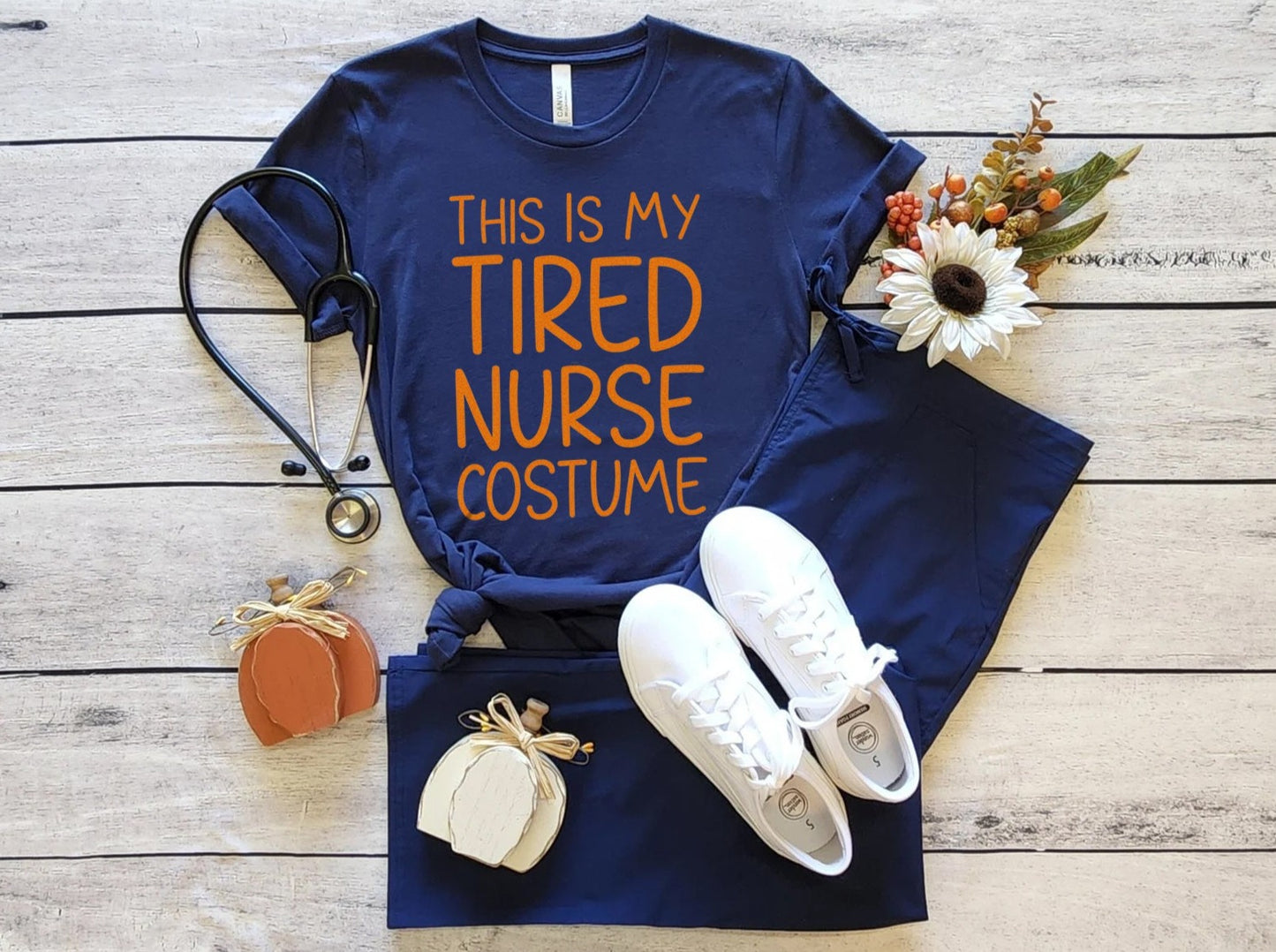 Tired Nurse Costume T-Shirt