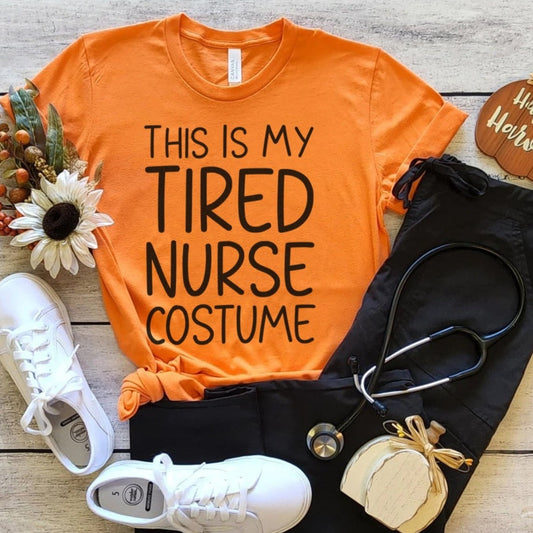 Tired Nurse Costume T-Shirt