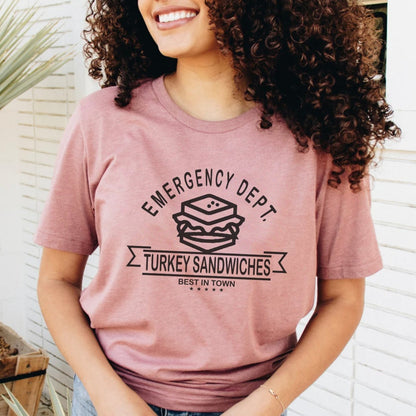 Emergency Department Turkey Sandwiches T-Shirt