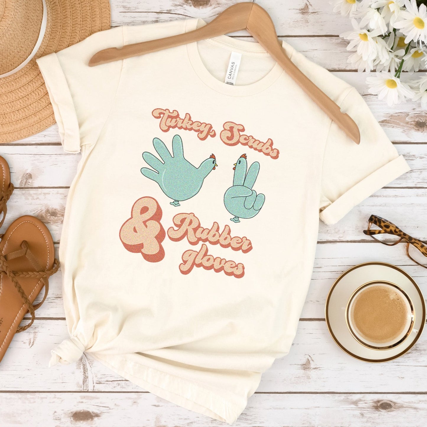 Turkey, Scrubs & Rubber Gloves T-Shirt