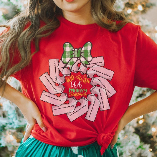 We Wish UA Merry Christmas T-Shirt