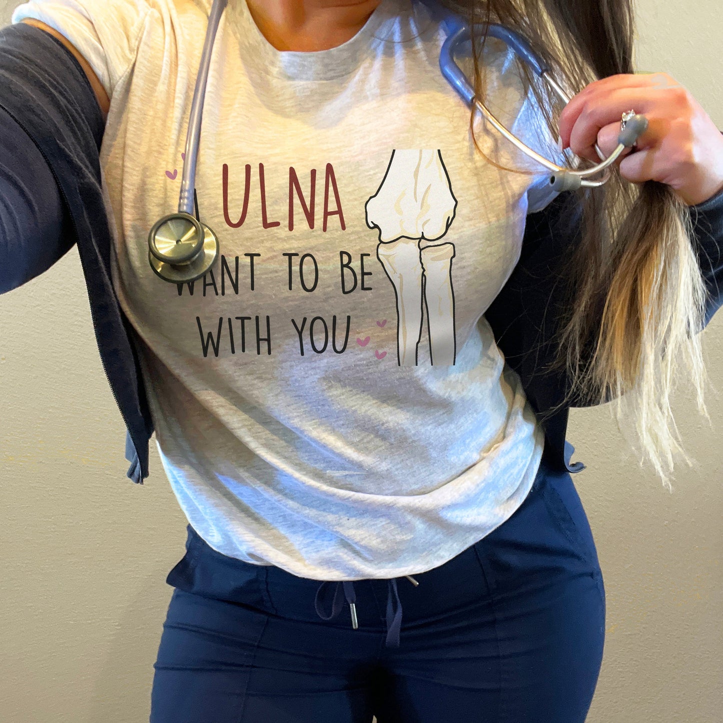 Ulna Want to Be with You T-Shirt