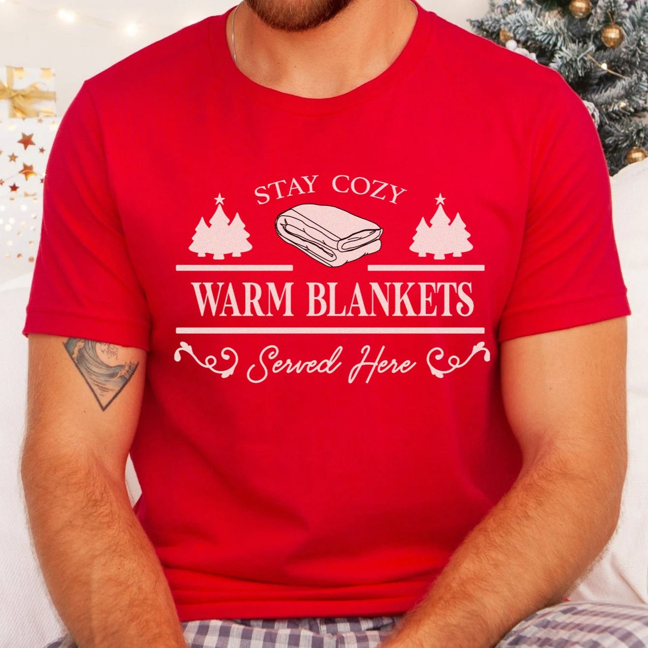 Warm Blankets Served Here T-Shirt