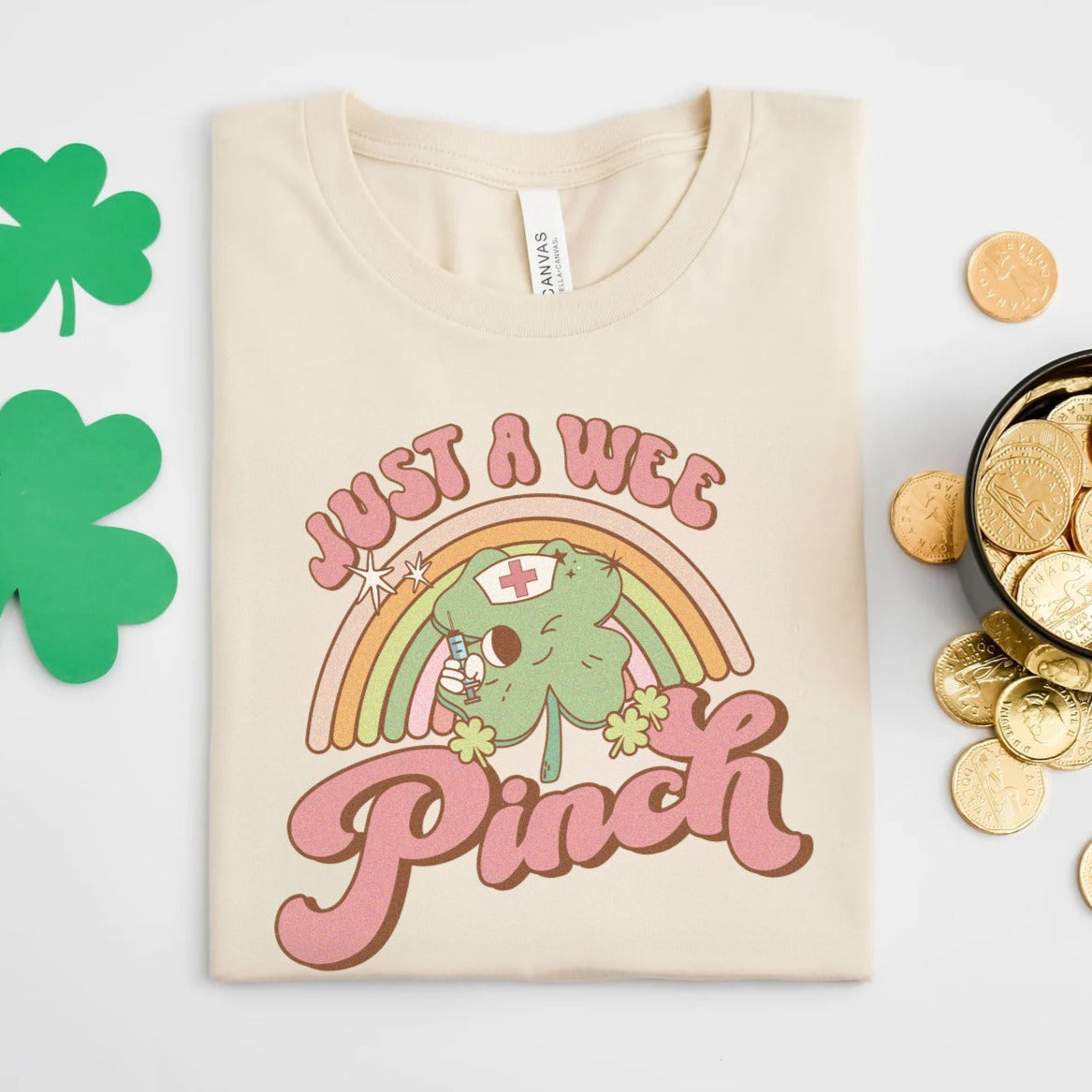 Just a Wee Pinch St Patricks Day T-shirt