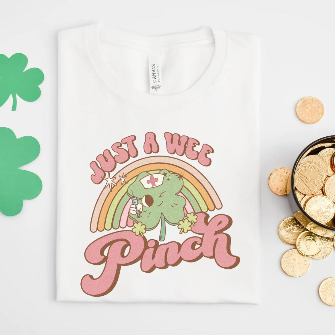 Just a Wee Pinch St Patricks Day T-shirt