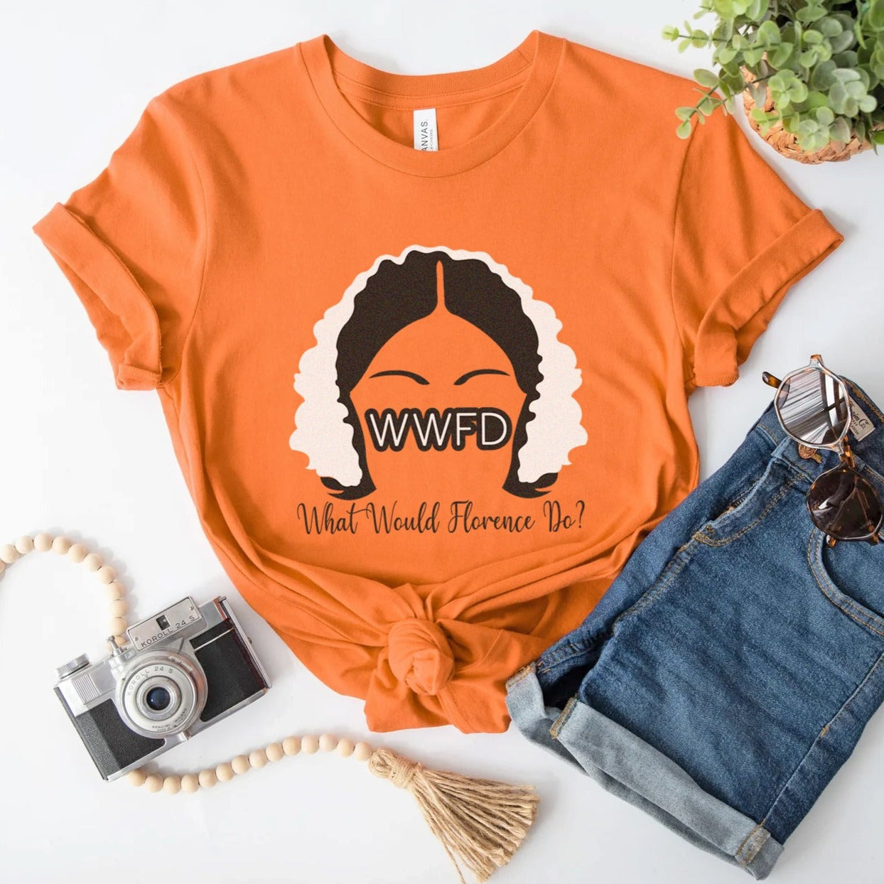 WWFD What Would Florence Do T-Shirt